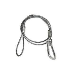 PIOLA SEGURIDAD 60CM CON MOSQUETON