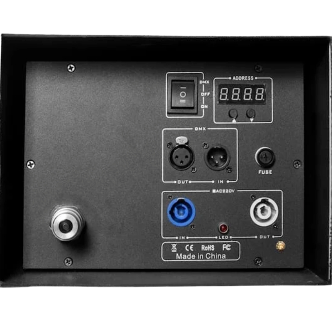 MOKA MAQUINA BLASTER LANZA CONFETTI DMX CO2 MK-CN05A - Imagen 3