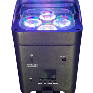 KIT 6U PAR LED 4X50W WIFI