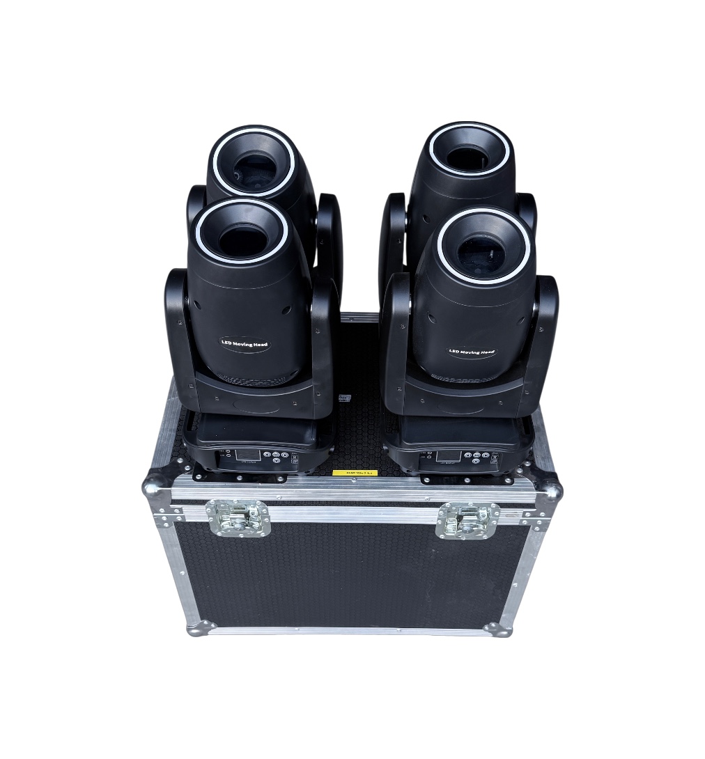 KIT CABEZA MÓVIL SPOT 150W C/ARO DE LUZ